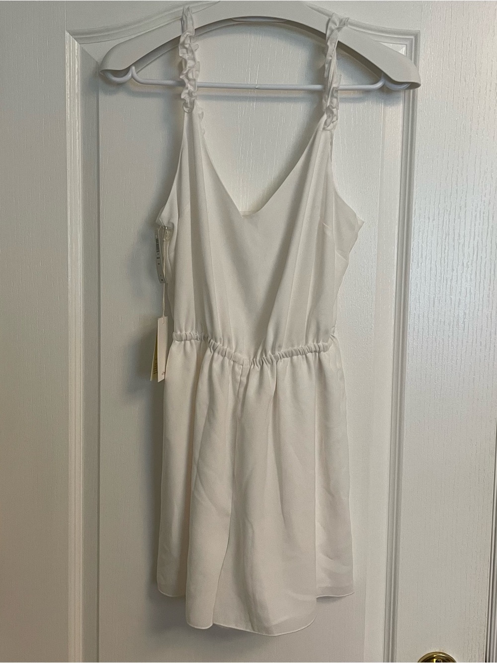 Aritzia Wilfred Melodie Romper White Medium Brand New with Tags BNWT
